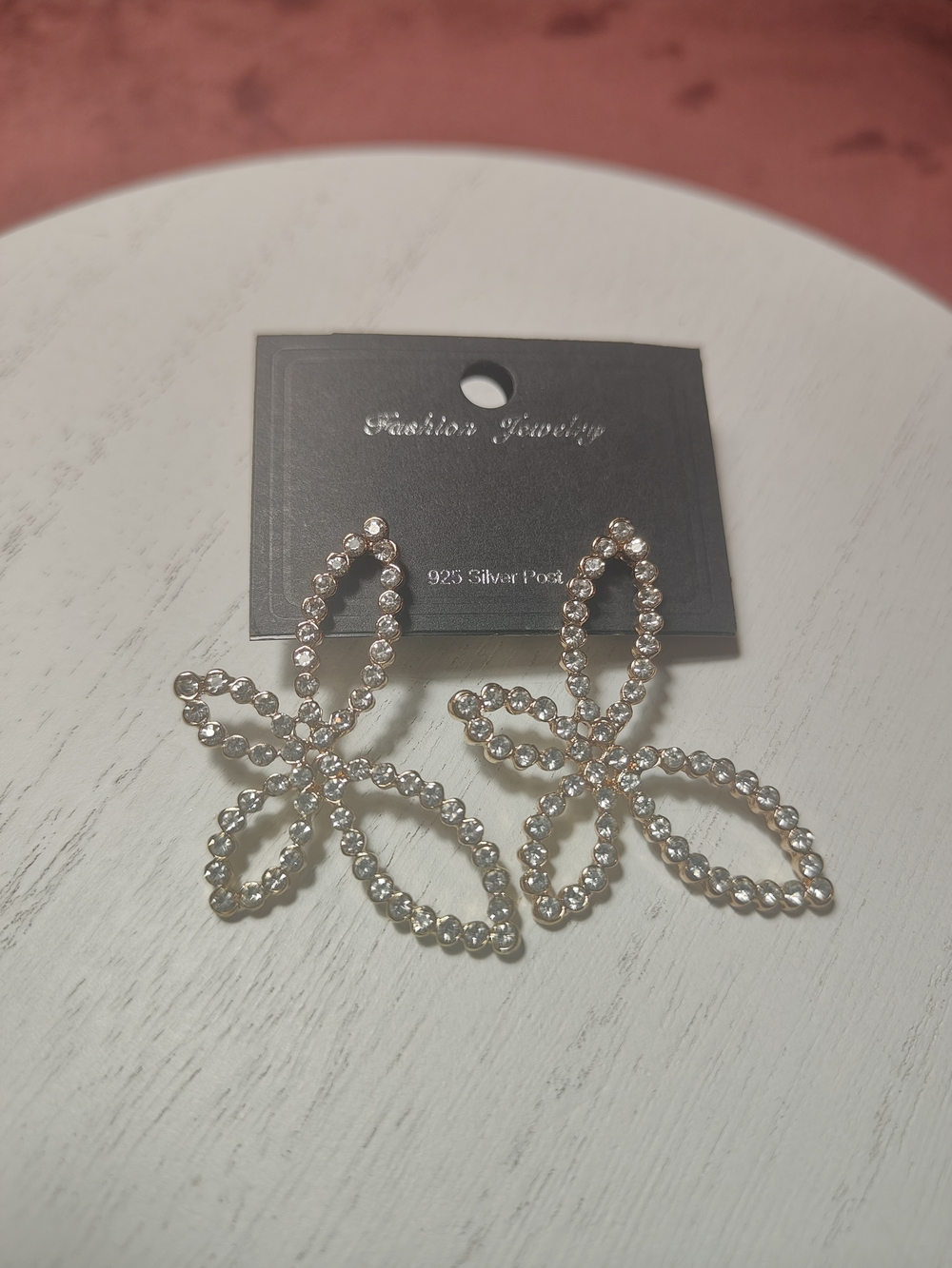 Crystal Flower Earrings